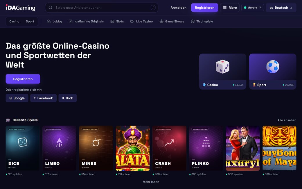 idaGaming — Aurora