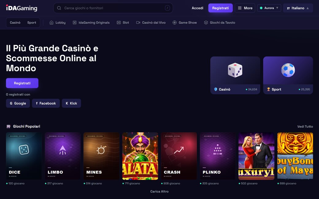 idaGaming — Aurora