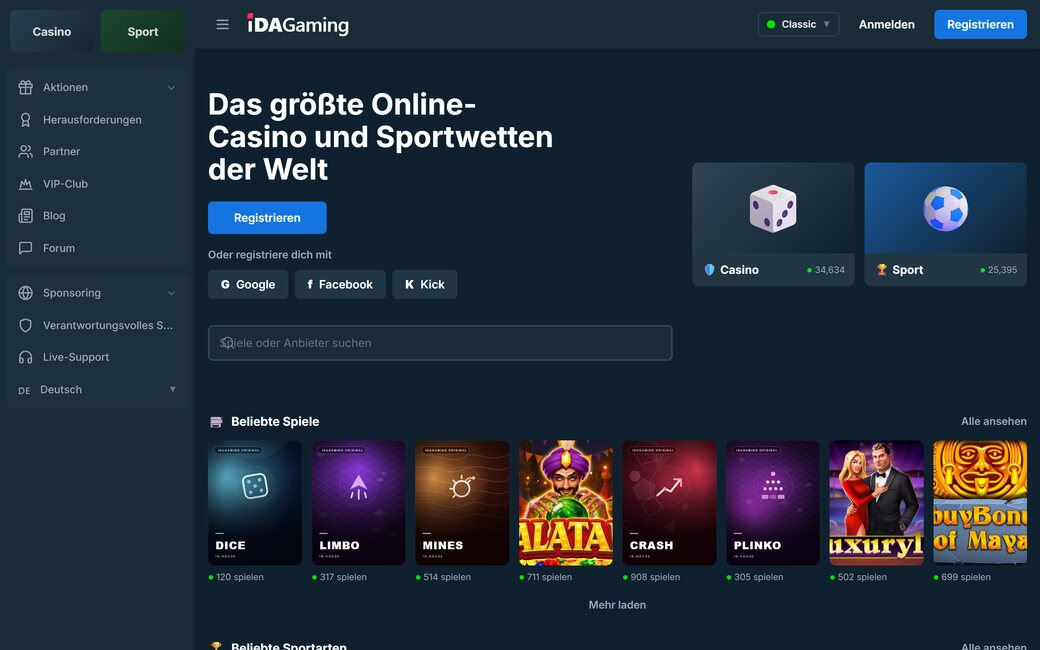 idaGaming — Classic