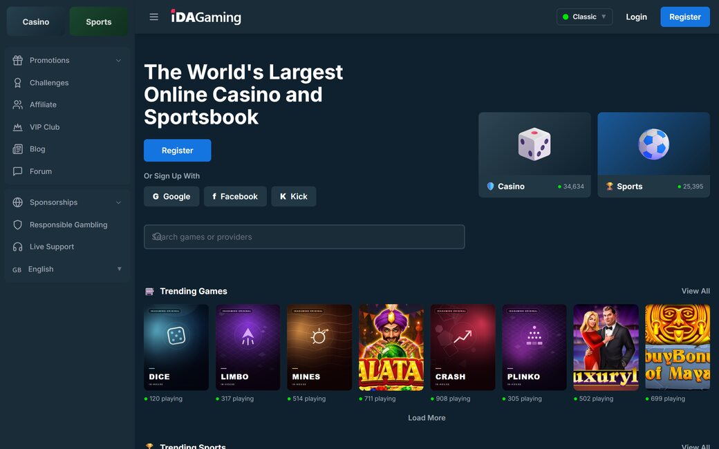 idaGaming — Classic