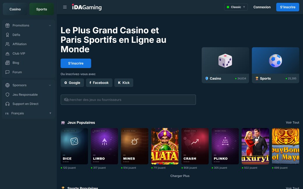 idaGaming — Classic